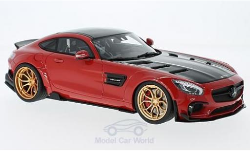 Miniature Mercedes AMG GT 1/18 GT Spirit Prior Design rouge/noire Mercedes AMG GT 1/18 GT Spirit Prior Design rouge/noire miniature