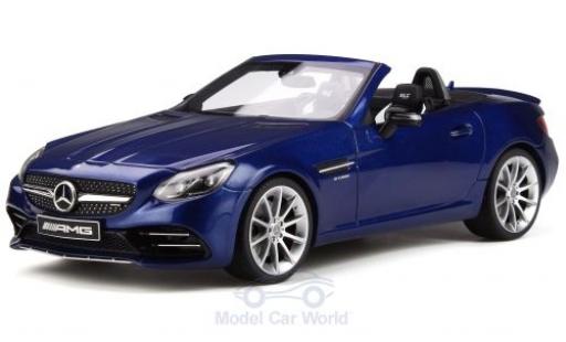 Miniature Mercedes Classe C 1/18 GT Spirit AMG SLC 43 (R172) metallise bleue 2016 Mercedes Classe C 1/18 GT Spirit AMG SLC 43 (R172) metallise bleue 2016 miniature