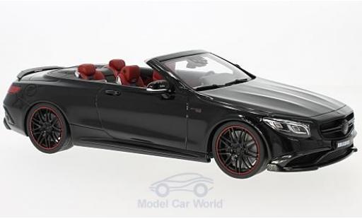 Miniature Mercedes CLA 1/18 GT Spirit Brabus 850 S Class Cabrio noire 2016 Mercedes CLA 1/18 GT Spirit Brabus 850 S Class Cabrio noire 2016 miniature