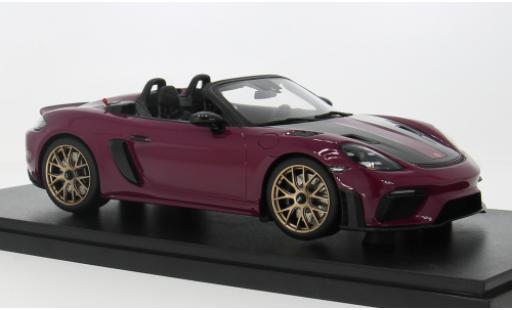 Miniature Porsche 718 1/18 GT Spirit Spyder RS rose 2023 1:18 Porsche 718 1/18 GT Spirit Spyder RS rose 2023 1:18 miniature