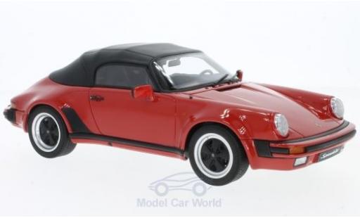 Miniature Porsche 930 Speedster 1/18 GT Spirit 911 3.2 Speedster rouge 1989 Porsche 930 Speedster 1/18 GT Spirit 911 3.2 Speedster rouge 1989 miniature