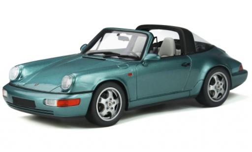 Porsche 964 1/18 GT Spirit 911 () Carrera 4 Targa metallise türkis 1991 miniature