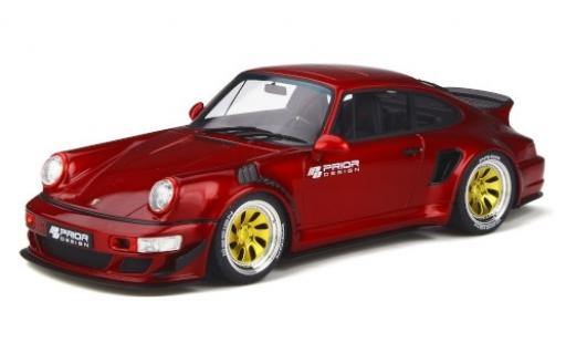 Miniature Porsche 964 1/18 GT Spirit 911 () Prior Design Custom Widebody metallise rouge/Dekor Porsche 964 1/18 GT Spirit 911 () Prior Design Custom Widebody metallise rouge/Dekor miniature