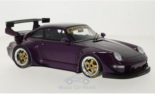 Miniature Porsche 993 RWB 1/18 GT Spirit 911 () RWB metallise violetteee Porsche 993 RWB 1/18 GT Spirit 911 () RWB metallise violetteee miniature