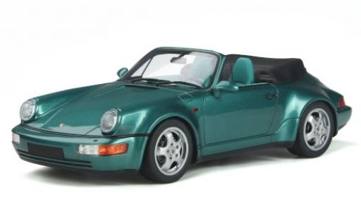 Miniature Porsche 964 Turbo 1/18 GT Spirit 911 Carrera 2 Cabriolet () metallise verte 1992 Turbo-Look Porsche 964 Turbo 1/18 GT Spirit 911 Carrera 2 Cabriolet () metallise verte 1992 Turbo-Look miniature