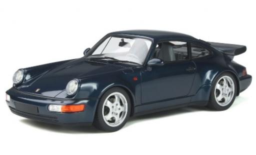 Miniature Porsche 964 Turbo 1/18 GT Spirit 911 Turbo 3.3 () bleue 1991 Porsche 964 Turbo 1/18 GT Spirit 911 Turbo 3.3 () bleue 1991 miniature