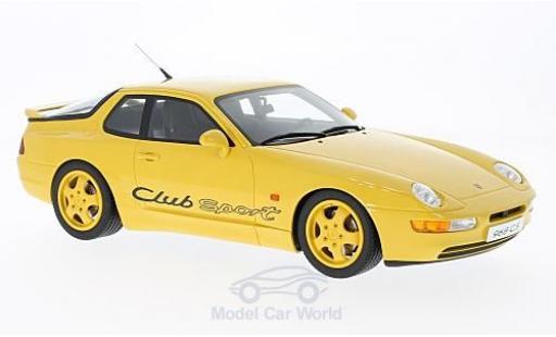 Miniature Porsche 968 1/18 GT Spirit Club Sport jaune Porsche 968 1/18 GT Spirit Club Sport jaune miniature