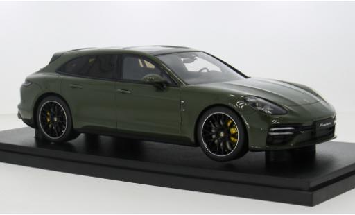 Miniature Porsche Panamera Sport Turismo 1/18 GT Spirit Turbo S metallise verte 2021 1:18 Porsche Panamera Sport Turismo 1/18 GT Spirit Turbo S metallise verte 2021 1:18 miniature
