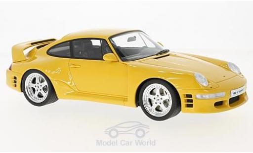 Miniature Ruf CTR 2 1/18 GT Spirit Porsche 2 Sport jaune 1997 Ruf CTR 2 1/18 GT Spirit Porsche 2 Sport jaune 1997 miniature