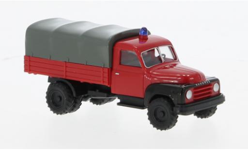 Hanomag L28 1/87 Wiking Pritsche 1950 Feuerwehr 1:87 miniature