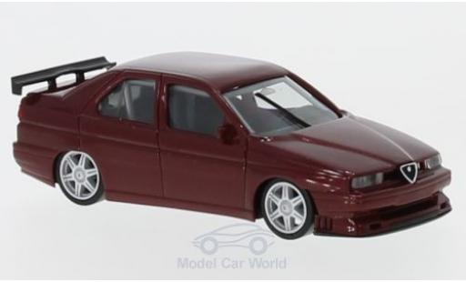 Miniature Alfa Romeo 155 1/87 Herpa Rennsport metallise rouge Alfa Romeo 155 1/87 Herpa Rennsport metallise rouge miniature