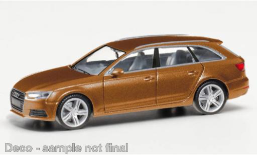 Miniature Audi A4 1/87 Herpa Avant metallise marron Audi A4 1/87 Herpa Avant metallise marron miniature