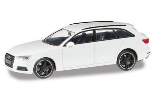Miniature Audi A4 1/87 Herpa Avant blanche Black Edition Audi A4 1/87 Herpa Avant blanche Black Edition miniature