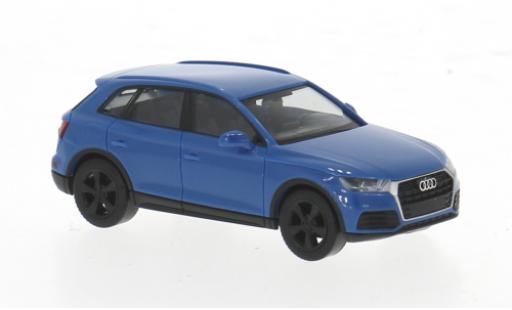 Audi Q5 1/87 Herpa bleue 1:87 miniature