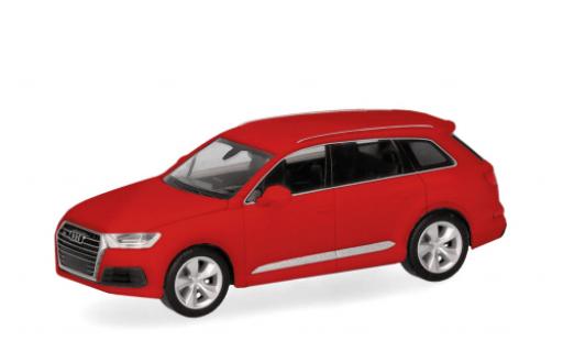 Miniature Audi Q7 1/87 Herpa rouge 1:87 Audi Q7 1/87 Herpa rouge 1:87 miniature