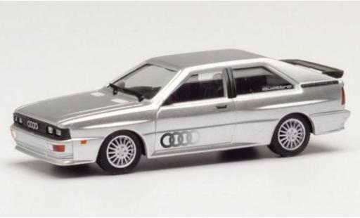 Miniature Audi Quattro 1/87 Herpa grise/Dekor Audi Quattro 1/87 Herpa grise/Dekor miniature
