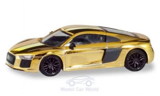 Miniature Audi R8 1/87 Herpa V10 Plus gold Felgen: noire Audi R8 1/87 Herpa V10 Plus gold Felgen: noire miniature