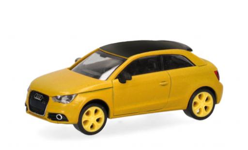 Miniature Audi S1 1/87 Herpa jaune 1:87 Audi S1 1/87 Herpa jaune 1:87 miniature