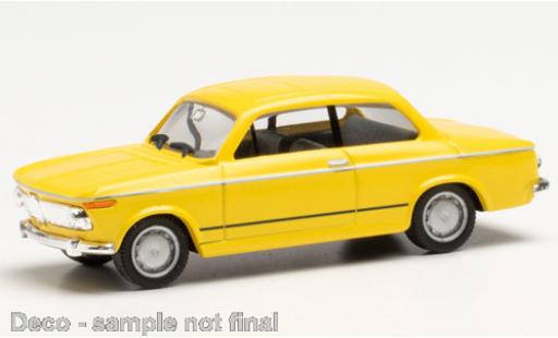 Miniature Bmw 1602 1/87 Herpa jaune Bmw 1602 1/87 Herpa jaune miniature