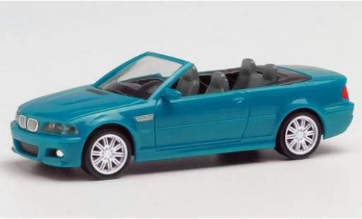 Miniature Bmw M3 1/87 Herpa (E46) Cabriolet bleue Bmw M3 1/87 Herpa (E46) Cabriolet bleue miniature