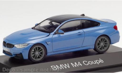 Bmw M4 1/43 Herpa metallise bleue 1:43 miniature