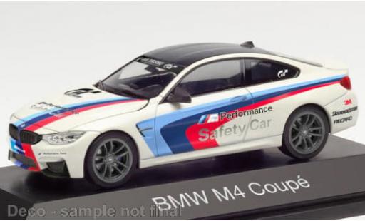 Bmw M4 1/43 Herpa blanche Safety Car 1:43 miniature