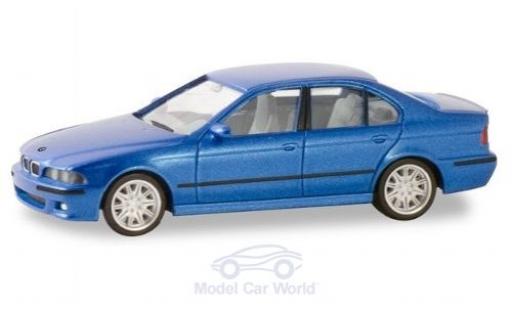 Miniature Bmw M5 1/87 Herpa (E34) metallise bleue Bmw M5 1/87 Herpa (E34) metallise bleue miniature