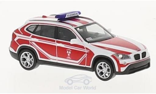 Miniature Bmw X1 1/87 Herpa Feuerwehr Landshut Kommandowagen Bmw X1 1/87 Herpa Feuerwehr Landshut Kommandowagen miniature