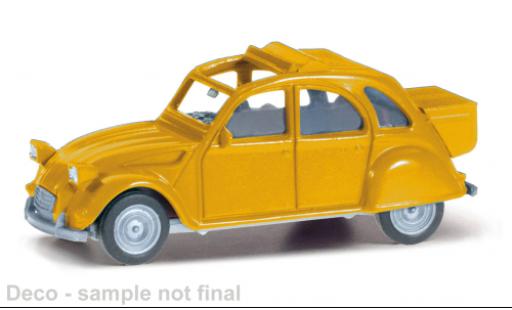 Miniature Citroen 2CV 1/87 Herpa 2 CV jaune 1:87 Citroen 2CV 1/87 Herpa 2 CV jaune 1:87 miniature