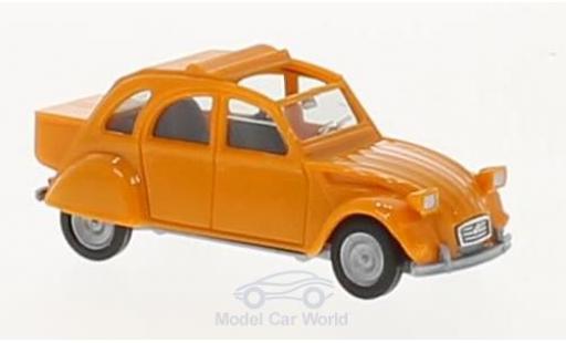 Miniature Citroen 2CV 1/87 Herpa 2 CV orange mit Queue Citroen 2CV 1/87 Herpa 2 CV orange mit Queue miniature