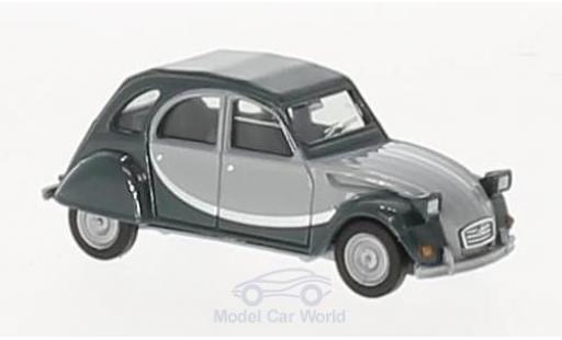 Miniature Citroen 2CV 1/87 Herpa Charleston grise/grise Citroen 2CV 1/87 Herpa Charleston grise/grise miniature