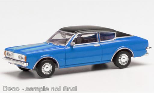 Miniature Ford Taunus 1/87 Herpa TC I Coupe bleue/noire Ford Taunus 1/87 Herpa TC I Coupe bleue/noire miniature