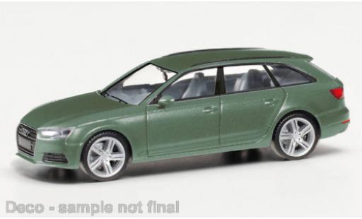 Miniature Audi A4 1/87 Herpa Avant metallise vert Audi A4 1/87 Herpa Avant metallise vert miniature