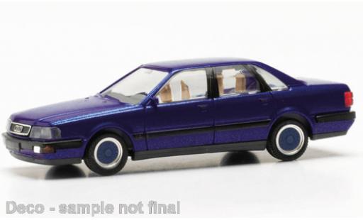 Miniature Audi V8 1/87 Herpa metallise bleu Audi V8 1/87 Herpa metallise bleu miniature