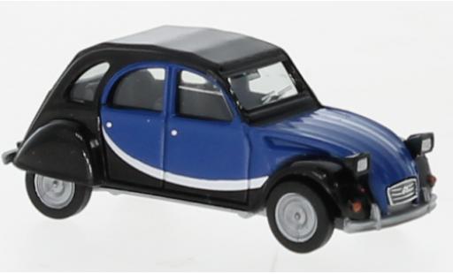 Miniature Citroen 2CV 1/87 Herpa Charleston bleu/noire Citroen 2CV 1/87 Herpa Charleston bleu/noire miniature