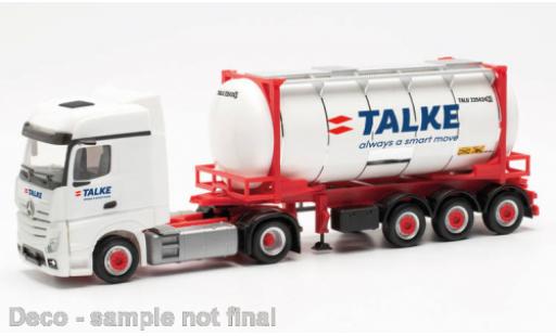 Miniature Mercedes Actros 1/87 Herpa Bigspace Talke 2018 Mercedes Actros 1/87 Herpa Bigspace Talke 2018 miniature