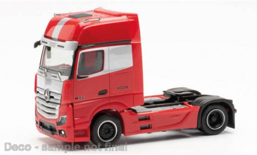 Miniature Mercedes Actros 1/87 Herpa Gigaspace Edition 3 rouge 2018 Mercedes Actros 1/87 Herpa Gigaspace Edition 3 rouge 2018 miniature