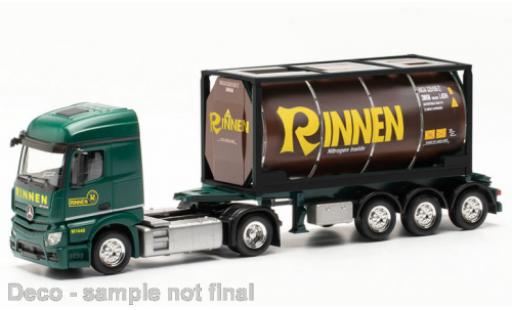 Miniature Mercedes Actros 1/87 Herpa Streamspace 2.3 Rinnen Mercedes Actros 1/87 Herpa Streamspace 2.3 Rinnen miniature