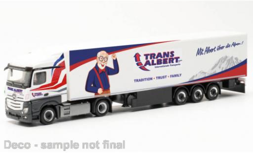 Miniature Mercedes Actros 1/87 Herpa Streamspace 2.5 Transalbert (I) Mercedes Actros 1/87 Herpa Streamspace 2.5 Transalbert (I) miniature