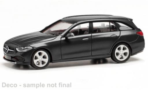 Miniature Mercedes CLA 1/87 Herpa C-classe T-Modèle noire Mercedes CLA 1/87 Herpa C-classe T-Modèle noire miniature