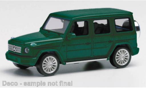 Miniature Mercedes Classe G 1/87 Herpa G-classe metallise vert Mercedes Classe G 1/87 Herpa G-classe metallise vert miniature