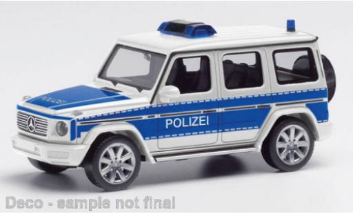 Miniature Mercedes Classe G 1/87 Herpa G-classe police Brandenburger Land Mercedes Classe G 1/87 Herpa G-classe police Brandenburger Land miniature