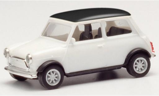 Miniature Mini Cooper 1/87 Herpa blanche/noire Mini Cooper 1/87 Herpa blanche/noire miniature