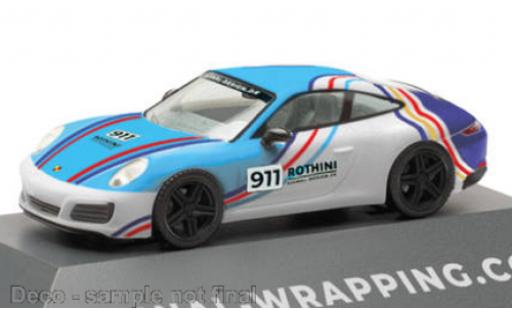 Miniature Porsche 911 1/87 Herpa Carrera Signal Wrapping Edition 2023 / Rothini Porsche 911 1/87 Herpa Carrera Signal Wrapping Edition 2023 / Rothini miniature
