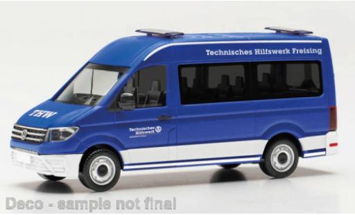 Miniature Volkswagen Crafter 1/87 Herpa bus HD MTW Jeunesse THW Freising Volkswagen Crafter 1/87 Herpa bus HD MTW Jeunesse THW Freising miniature