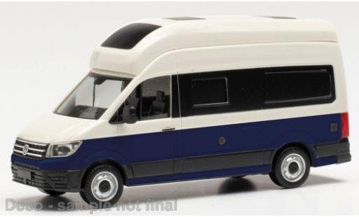Miniature Volkswagen Crafter 1/87 Herpa Grand California blanche/bleu foncé Volkswagen Crafter 1/87 Herpa Grand California blanche/bleu foncé miniature