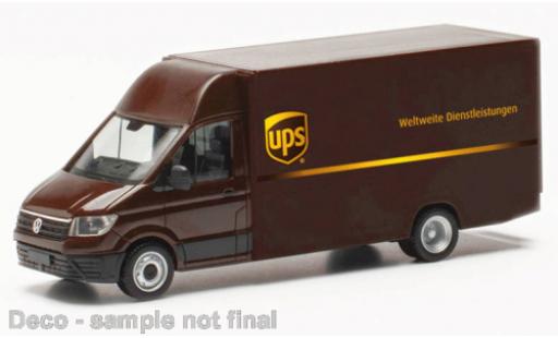 Miniature Volkswagen Crafter 1/87 Herpa UPS Volkswagen Crafter 1/87 Herpa UPS miniature