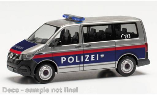 Miniature Volkswagen T6 1/87 Herpa .1 bus police Autriche (A) Volkswagen T6 1/87 Herpa .1 bus police Autriche (A) miniature