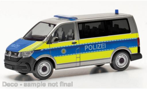 Miniature Volkswagen T6 1/87 Herpa .1 bus police Baden-Württemberg Volkswagen T6 1/87 Herpa .1 bus police Baden-Württemberg miniature