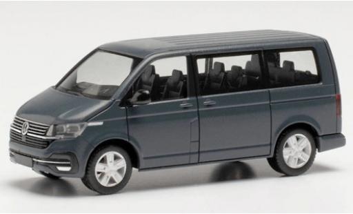 Miniature Volkswagen T6 1/87 Herpa .1 Caravelle grise Volkswagen T6 1/87 Herpa .1 Caravelle grise miniature